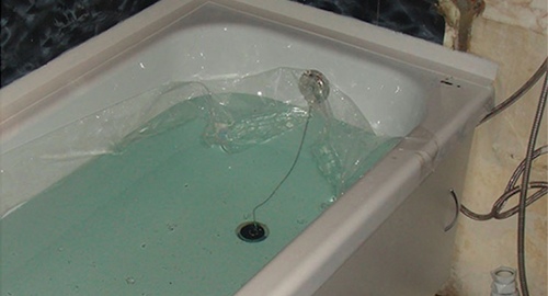 Установкой акрилового вкладыша | Белозерск